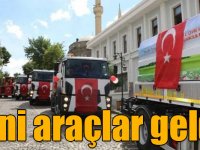 Kars Belediyesi araç parkına yeni araçlar ekledi