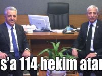 Kars’a 114 hekim atandı!