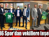 Kars36 Spor’dan vekillere teşekkür!
