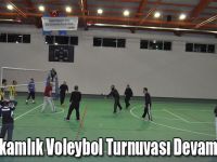 Kaymakamlık Voleybol Turnuvası Devam Ediyor