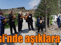 Kars Vadisi’nde aşıklara yoğun ilgi