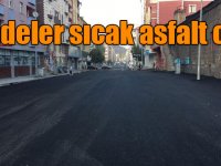 Kars’ta caddeler sıcak asfalt oldu
