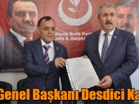 BBP Genel Başkanı Desdici Kars’ta
