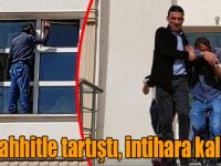 Müteahhitle tartıştı, intihara kalkıştı!