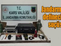 Jandarmadan definecilere suçüstü