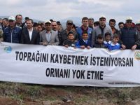 Susuz Şelalesine Fidan Dikildi