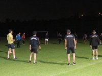 Hacılar Erciyesspor yeni stadında ilk antrenmanını yaptı