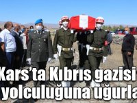 Kars’ta Kıbrıs gazisi son yolculuğuna uğurlandı