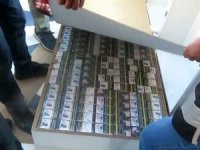 Siirt’te 90 bin TL değerinde kaçak sigara ele geçirildi