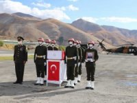 Şehit Eser için Hakkari’de tören düzenlendi