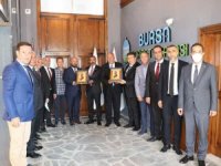 Bursa Ticaret Borsası, Gaziantep Ticaret Odası heyetini ağırladı