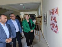 Halk Eğitim Duvarları Tezhip Eserleriyle Süslendi