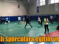 Karslı sporculara eğitim verildi