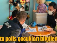 Kars’ta polis çocukları bilgilendirdi