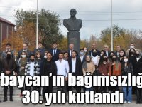 Azerbaycan Kars Başkonsolosluğu bağımsızlığın 30. yılını kutladı