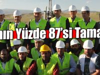 BTK’nın Yüzde 87’si Tamamlandı!