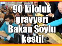 90 kiloluk gravyeri Bakan Soylu kesti!