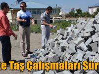 Köylerde Parke Taş Çalışmaları Sürüyor