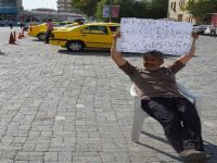 Iğdır’da Tek Kişilik Oturma Eylemi