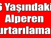 6 Yaşındaki Alperen Kurtarılamadı