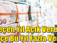 Geçen Yıl Açık Veren Bütçe Bu Yıl Fazla Verdi!