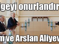 Kars ve Bölgeyi onurlandıran ziyaret! Yıldırım ve Arslan Aliyev ile görüştü