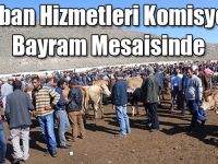 "Kurban Hizmetleri Komisyonu" Bayram Mesaisinde