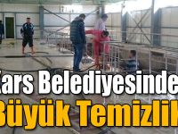 Kars Belediyesinden Büyük Temizlik Hamlesi