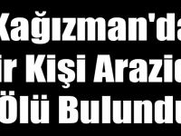 Kağızman'da Bir Kişi Arazide Ölü Bulundu