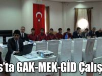 Kars’ta GAK-MEK-GİD Çalıştayı