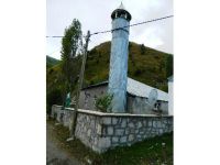Ayı, Köy Camisinin Bahçesine İndi