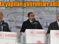 Arslan, Kılıç ve Öksüz Kars’ta yapılan yatırımları anlattı