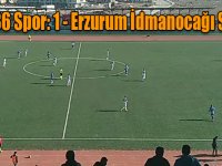 Kars 36 Spor: 1 - Erzurum İdmanocağı Spor: 1