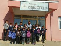 Çıldır Aşıkşenlik Ortaokuluna KAİDER Eli