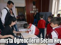 Sarıkamış’ta Öğrencilerin Seçim Heyecanı