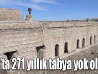 Kars’ta 271 yıllık tabya yok oluyor