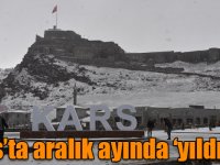 Kars’ta aralık ayında ‘yıldırım’
