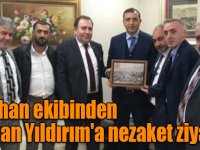 Ardahan ekibinden Başkan Yıldırım'a nezaket ziyareti