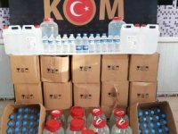 Tekirdağ’da yarım ton sahte içki ele geçirildi