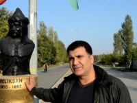 Iğdır’da yaptığı heykelle tarihe sahip çıkıyor