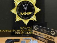 Manisa’da şüpheli şahıslardan metamfetamin çıktı