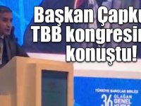 Başkan Çapkurt, TBB kongresinde konuştu!