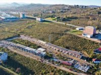 Altınordu’da oto galericiler sitesinde çalışmalar sürüyor