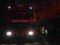 Şişli’de malzeme deposunda korkutan yangın