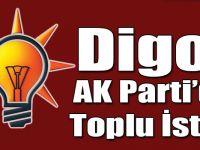 AK Parti Digor İlçe Teşkilatı İstifa Etti