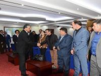 Vali Özefe, Muhtarlarla Bir Araya Geldi