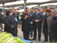 Başkan Köksoy'dan Pazar Mesaisi