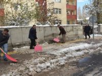 Ardahan Belediyesinden Kar Temizliği