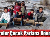 Kars'ta Dereler Çocuk Parkına Döndü!