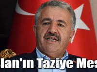 UDH Bakanı Ahmet Arslan'ın Taziye Mesajı